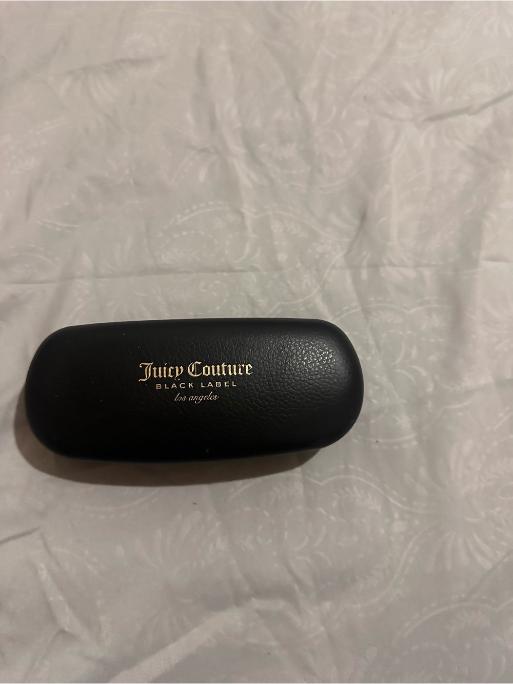 Juicy Couture Black Label Black Sunglasses Case
